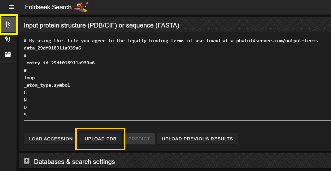 Foldseek Homepage