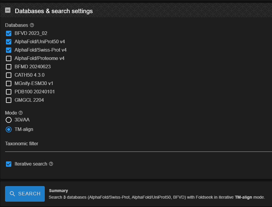 Foldseek Search